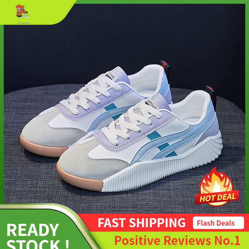 Ddmysports Instagram Korean Version Of Little White For Women Spring New Versatile Student Board Eightening Matsuke Casual Shoes CQ OUTDOOR