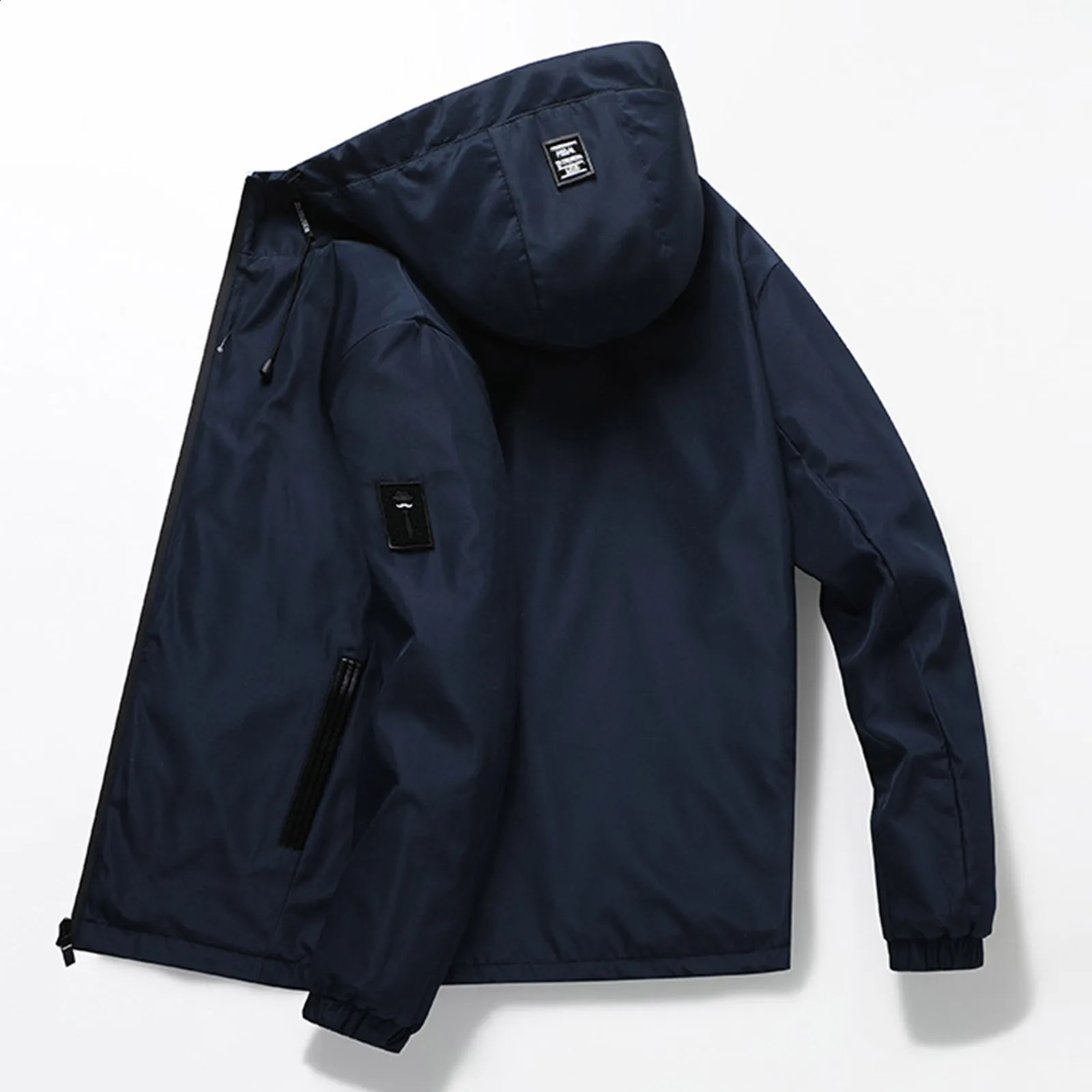 Mens Trench Rain Coats Mens Autumn And Winter Down Jacket Liner Thickened Inside And Outside To Cold Weather Jacket for Men 240828