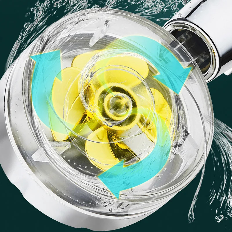 High Pressure Shower Head Home Bathroom Gym Shower Room Booster Rainfall Shower Filter Spray Nozzle High Quality Saving Water 240829