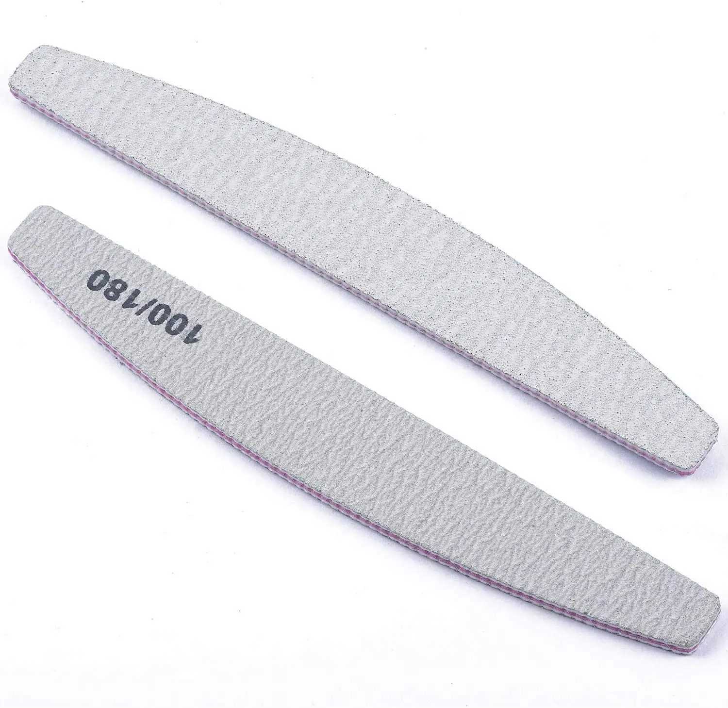 10 double-sided enamel nail files for nail sanding machines 100/180 nail art tools W240829
