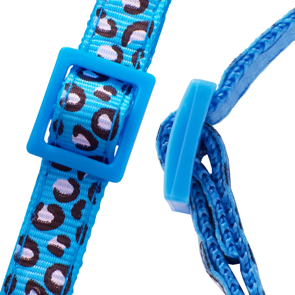 Leopard Print Pet Collar, Adjustable cat Collar with Bells To Prevent Loss Fashion dog Collar for Cats and Puppies Accessories