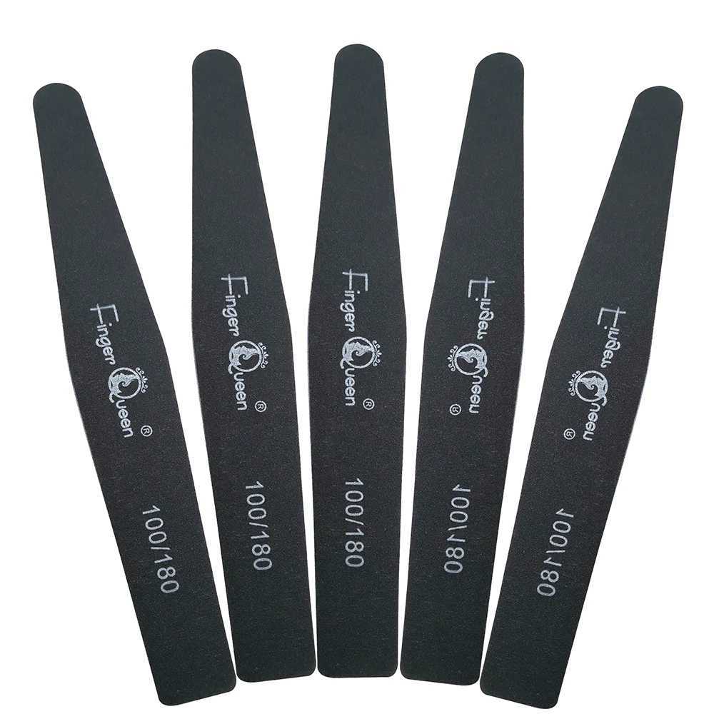 Professional nail file 100/180 sandpaper sturdy thick nail file nail accessories nail buffer polishing machine tool W240829