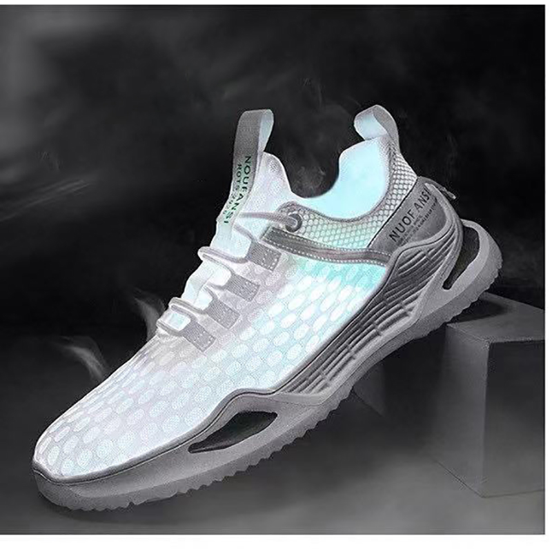 Running 2023 Mesh Net New Sports Casual Anti Slip New Comfortable Summer and Autumn Trend Men's Portable Shoes e3d6