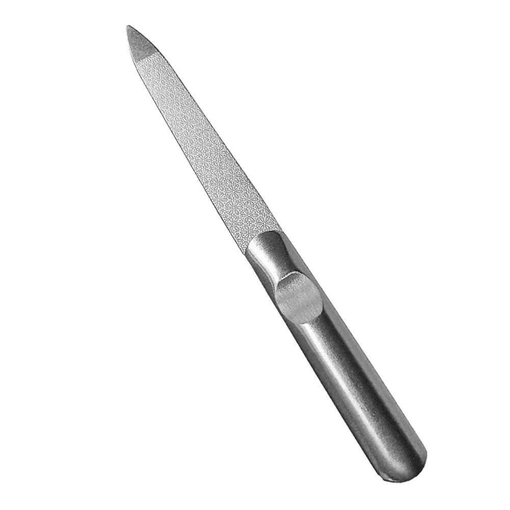Professional nail file stainless steel polishing block sanding machine for nail processing tools nail art beauty equipment tools W240829