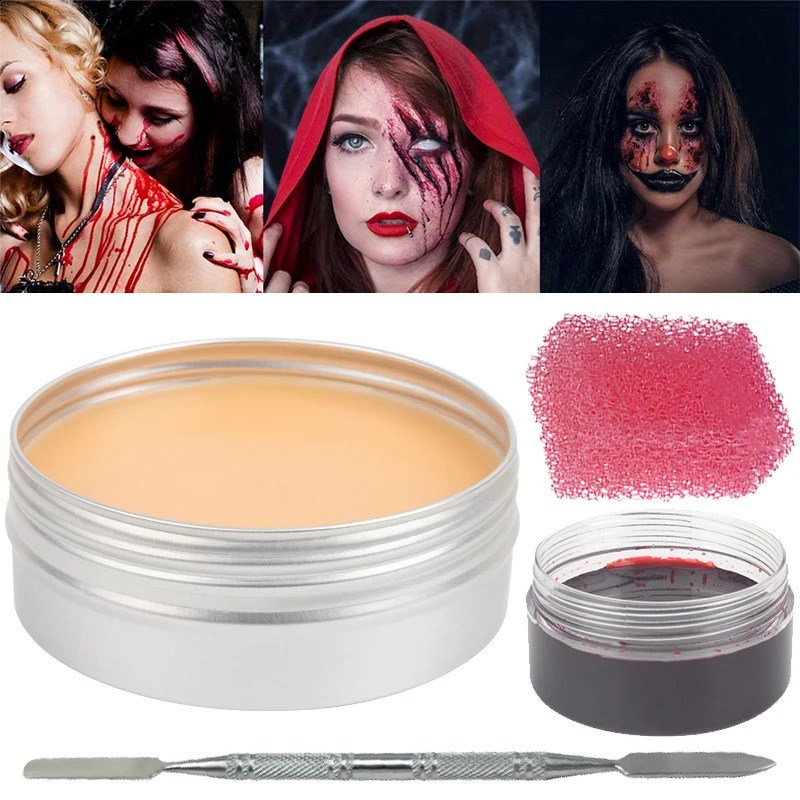 12 Color Body Painting Kit Mixed Painting Drama Clown Easter Halloween Stage Makeup Painting Art Palette 240829