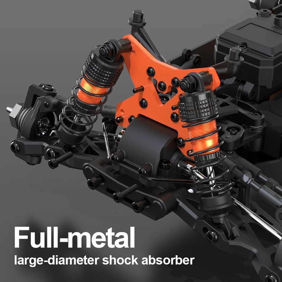 80km/h JSI PT14R MT14R 1/14 RC car 4WD brushless motor 2.4G remote control racing car 3S 35C high-speed off-road RC truck W240829