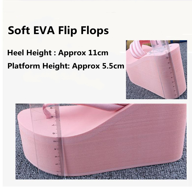 Summer Slippers Women Wedges Sandals Super High Heels Ladies Fashion Flip ps Cute Bowknot Female Party Shoes Plus Size Slides
