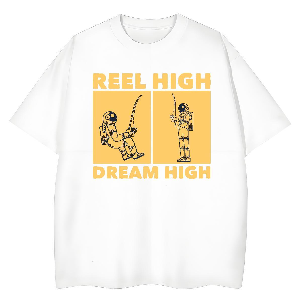 Female Women Tshirts 100% Cotton 230g universe Hip Hop Street T Shirts Women Breathable Crew Neck Anime Oversized Tops Tees