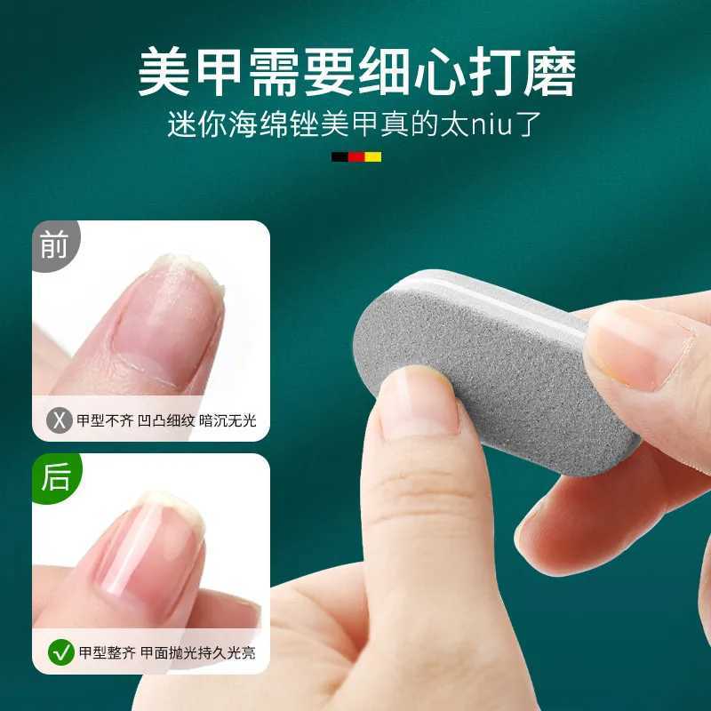 1pc Lima de u as mini nail sponge file buffer block buffer sanding file professional foot therapy processing tool color nail file W240829