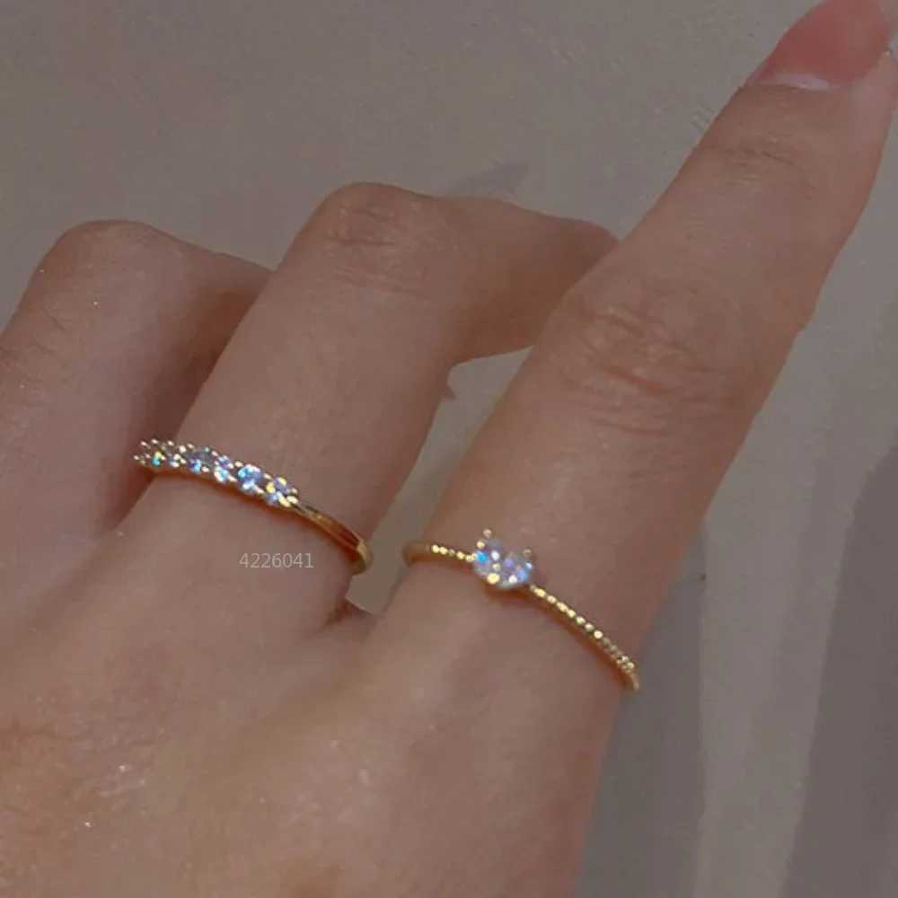 Luxury zircon heart-shaped ring for women open adjustable woven rhinestone ring engagement wedding jewelry fashionable girlfriend gift W240829
