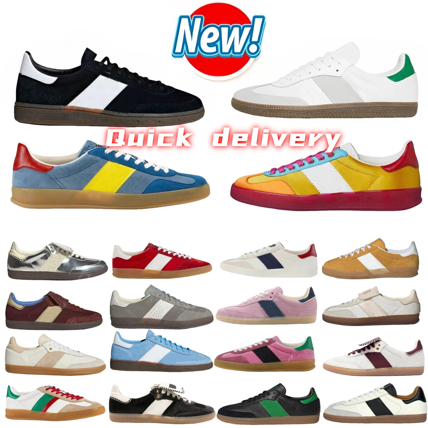 Designer Shoes Vegan OG Man Woman Sneakers Cloud White Core Black Gum Navy Cardboard Sier Pony Leopard Sand Strata Sporty and rich Trainers