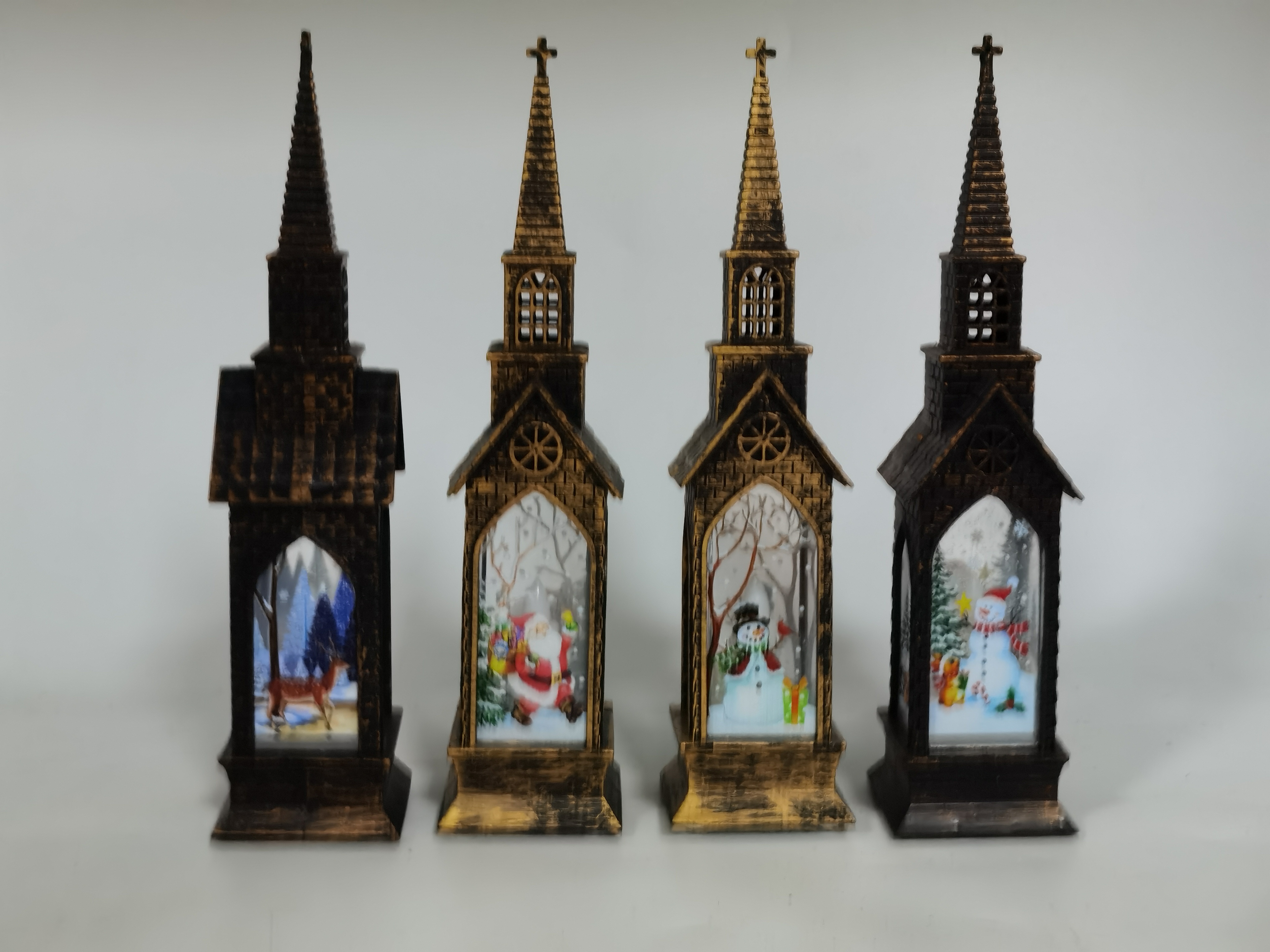 Christmas gift Chapel series LED lights to give children gifts