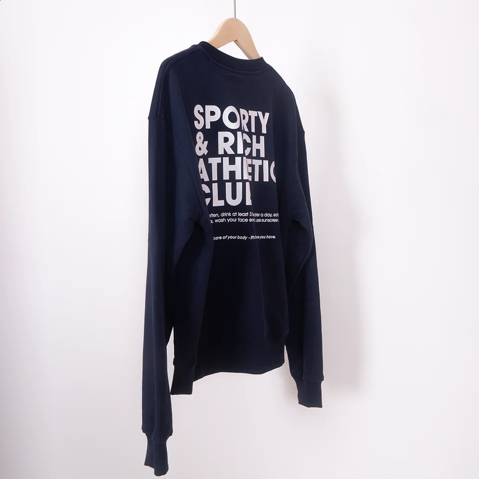 ZESSAM 5W253 Letter Graphic Print Sweatshirt Women ONeck Long Sleeve Sporty Female Pullover Vintage Casual Lady Top 240827