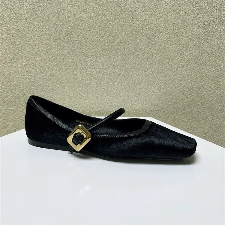 Women's Flat Shoes Round Toe Leopard Print Casual Shoes Ladies Breathable Slip-on Outdoor Soft Mary Jane Shoes 2024