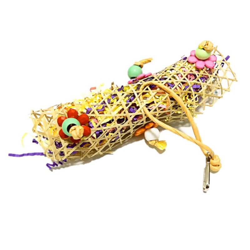 3 Pcs/lot Bird Toy Set For Parrot Shredder Foraging Assorted Hanging Cage Chew Toys