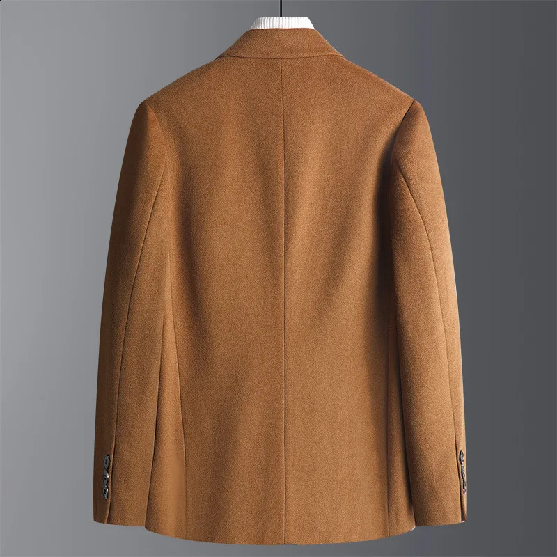 MRMT Casual Set Autumn/Winter Thick Wool Set Mens Trend Ultra Thin Wool Small Set Mens Nizi Coat Top 240829