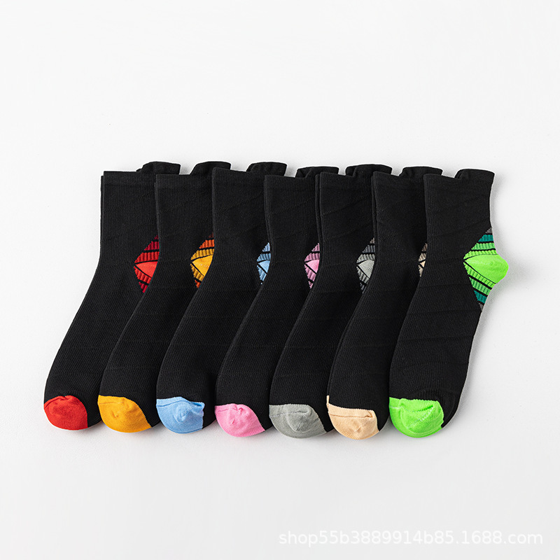 New Men's and Women's Cycling Compression Outdoor Running Sports Socks