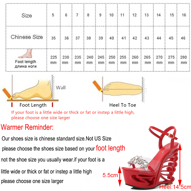 New Waterproof Platform Shaped Heel Super Heel Sandals Summer Fashion Leather Buckle Wrist Strap Metal Decoration