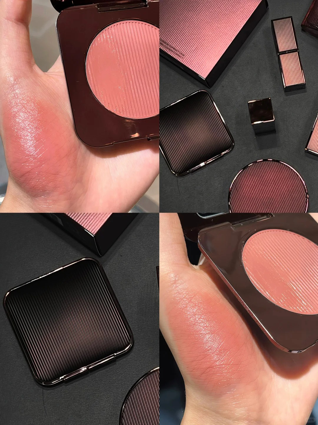 2026 New Cafe Rose Blush Palette Makeup 6g Face Cheek Blushes Beauty Nature Long-lasting Facial Cosmetics Fine Powder Cushion Compact