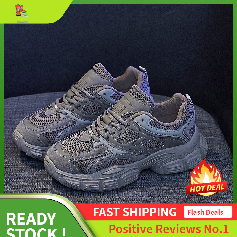 Ddmysports Korean Spring New Dad Women S Shoes Instagram Trendy Lacing Thick Sole Student Sports And Leisure Street Shoot OUTDOOR