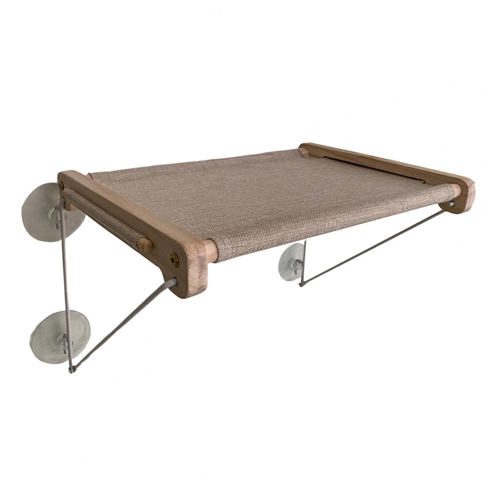 Foldable Cat Bed Innovative Foldable Cat Hammock Scratching Board Combo with Strong Load Capacity Detachable Suction for Feline