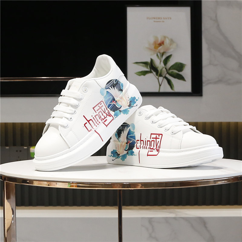 INS Men Running Shoes Breathable jogging Walking Shoes Luxury Sneakers for Women China Style Cosplay White Casual Shoes Footwear