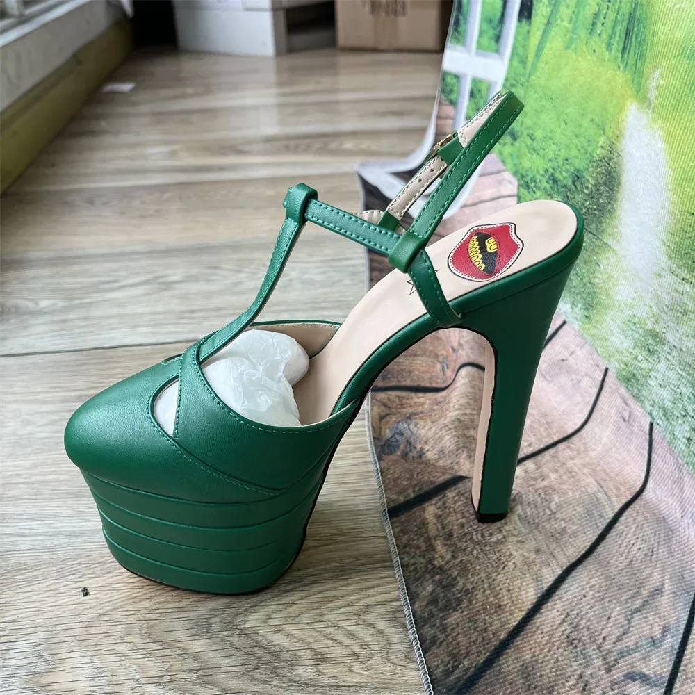 dh5367242 Sexy Brand Rivet 16cm Heel Sandals Platform Party Wedding Ball T-stage Women High Quality Large 43summer Female Shoes 29a1 84b5