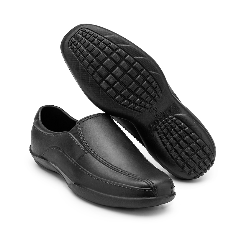 Men's EVA Kitchen Safety Working Shoes Non-Slip Waterproof Oil-proof Work Cook Shoes Chef Shoes Chef Master Hotel Restaurant