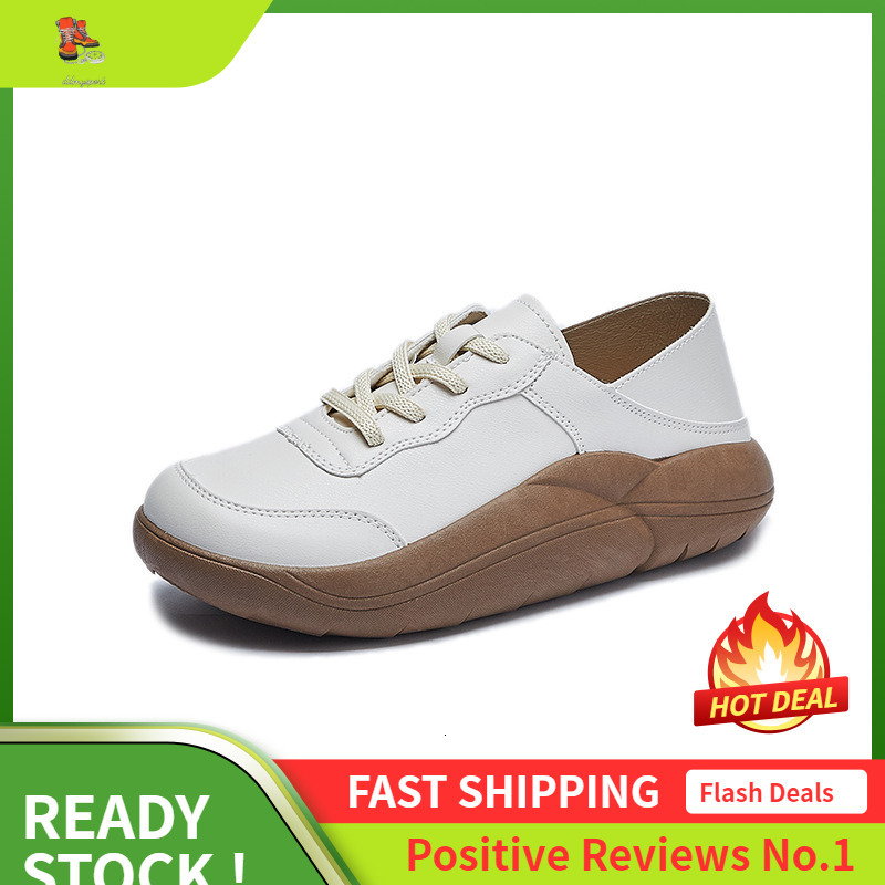 Ddmysports Spring New Korean Edition Little White Ins Students Casual Street Photography Shoes For Women Thick Soled Eight Increasing S OUTDOOR