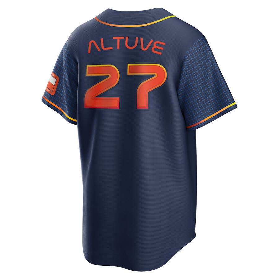 2026Custom Astros Baseball Jersey 34 Nolan Ryan 27 Jose Altuve 44 Yordan Alvarez 2 Alex Bregman 30 Kyle Tucker 3 Jeremy Pena 7 Craig Biggio 71 Josh Ha