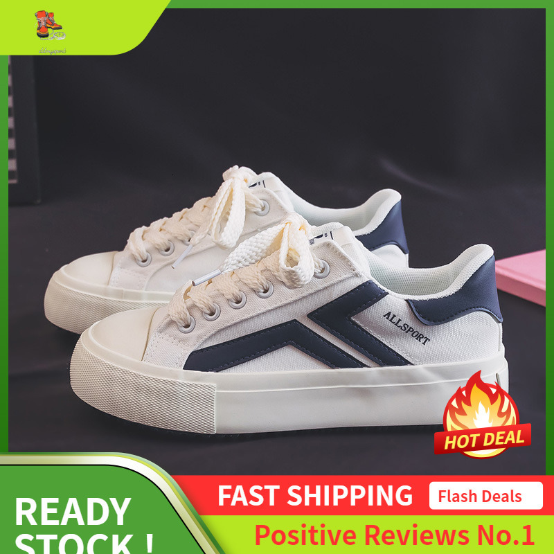 Ddmysports Instagram Fashion Korean Edition Little White For Women Spring New Student Versatile Board Elevated Casual Shoes OUTDOOR