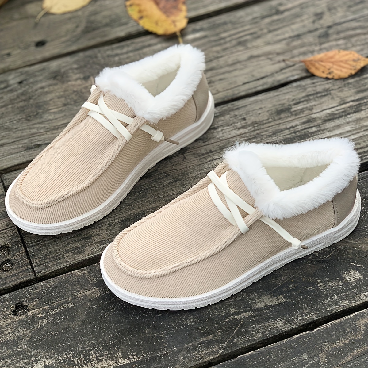 Comfortable Plush ed Canvas Shoes Lightweight, Breathable, Low-Top Sneakers with Soft Insoles Perfect for Casual Daily Wear, Walking zhanyishengli