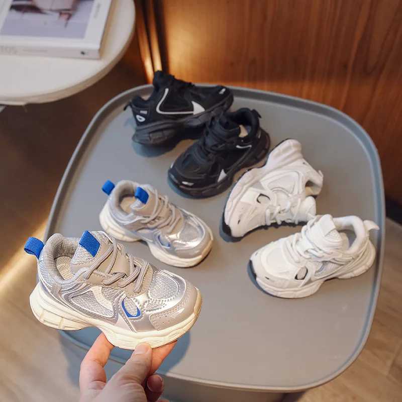 Kids Sneakers Mesh Breathable Casual Shoes Boy Soft Sole Anti Slip Running Shoes School Girls Lightweight Tennis Shoes sneakers XJ250628