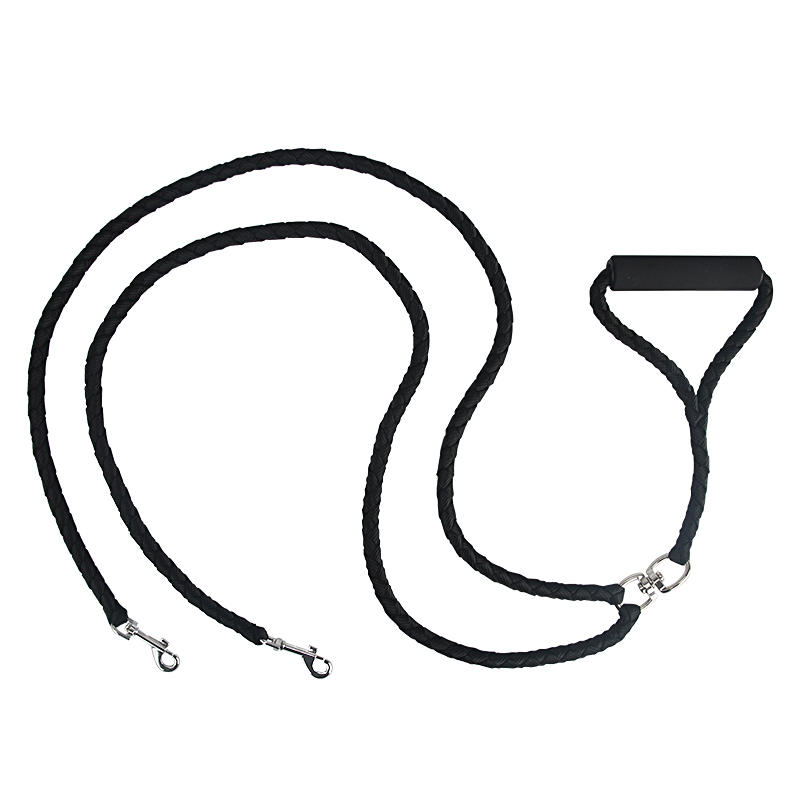 Double-headed Dog Leash, 150cm Pet Leash, One for Two, Durable and Strong Dog Leash with Non-slip Handle,for Small & Medium Dogs