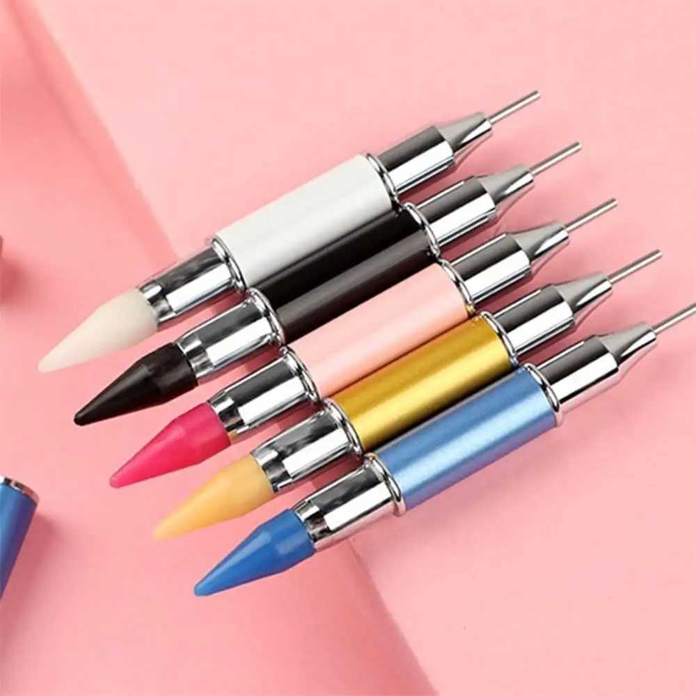 Multi-Size Nail Rhinestones Kit 3D Crystal AB DIY Nail Art Decors Diamond Gems Glitter Manicure Point Drill Pen Tweezers Tools #XJ240829