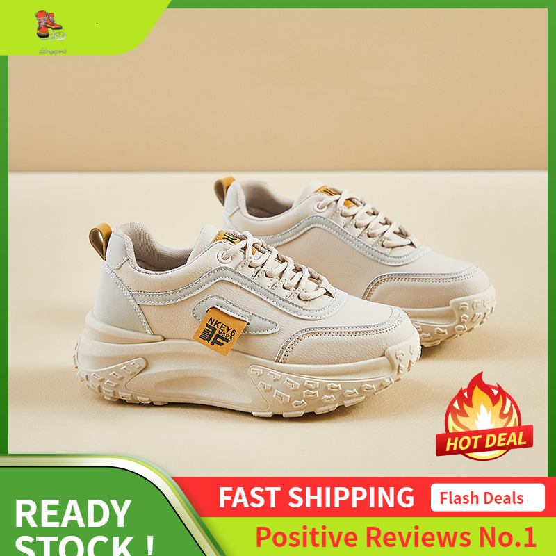 Ddmysports Ins Korean Version New Dad Shoes For Women Autumn Student Running Sports Thick Sole Height Increasing Leisure Street Shot XW OUTDOOR