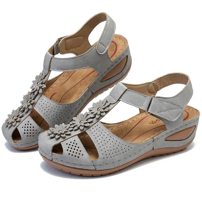 Customized Women Sandals Wedges Woman Heels Sandals Chaussures Femme Soft Bottom Platform Sandals Gladiator Casual Shoes