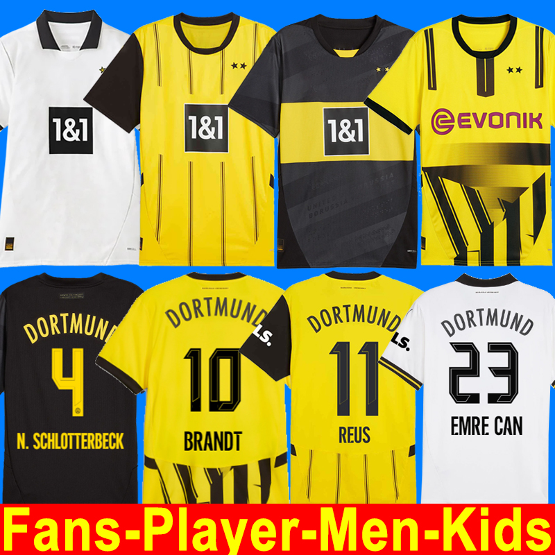 REUS BRANDT soccer football jersey shirt 24 25 cup HALLER REYNA EMRE CAN N.SCHLOTTERBECK away maillot de foot 2024 2025 player version men kids kit uniforms 55