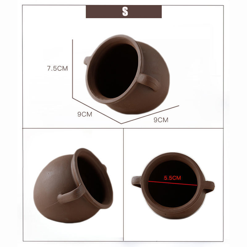Fish Shrimp House Nest Spawning Breeding Cave Clay Pots Fish Tank Mini Ceramic Tanks Landscaping Decorations Aquarium Ornaments