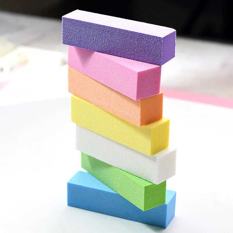 4-piece/batch nail file buffer washable sponge Nagelvijl nail supplies for professional nail accessories and care tool sets W240829