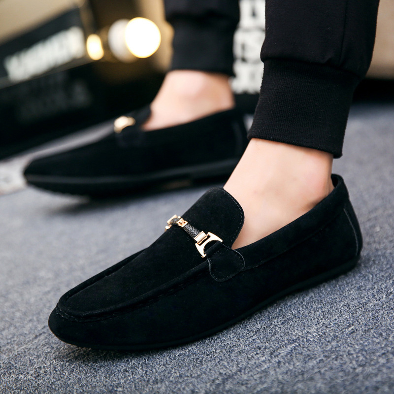 Summer Loafers Fashion Peas Driving Men Sneakers Flat Man Walking Footwear Big Size New 38-46 Men's Casual Shoes