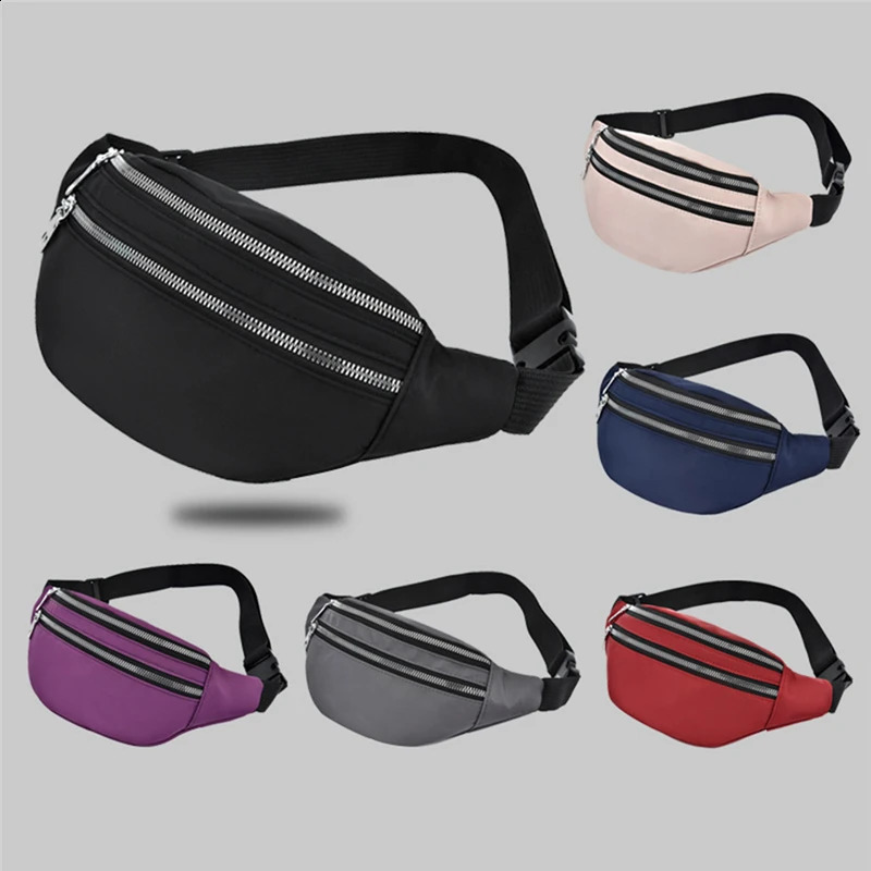 Women Waist Bag Fashion Running Sports Portable Gym Hold Water Cycling Phone Waterproof Belt 240830Z