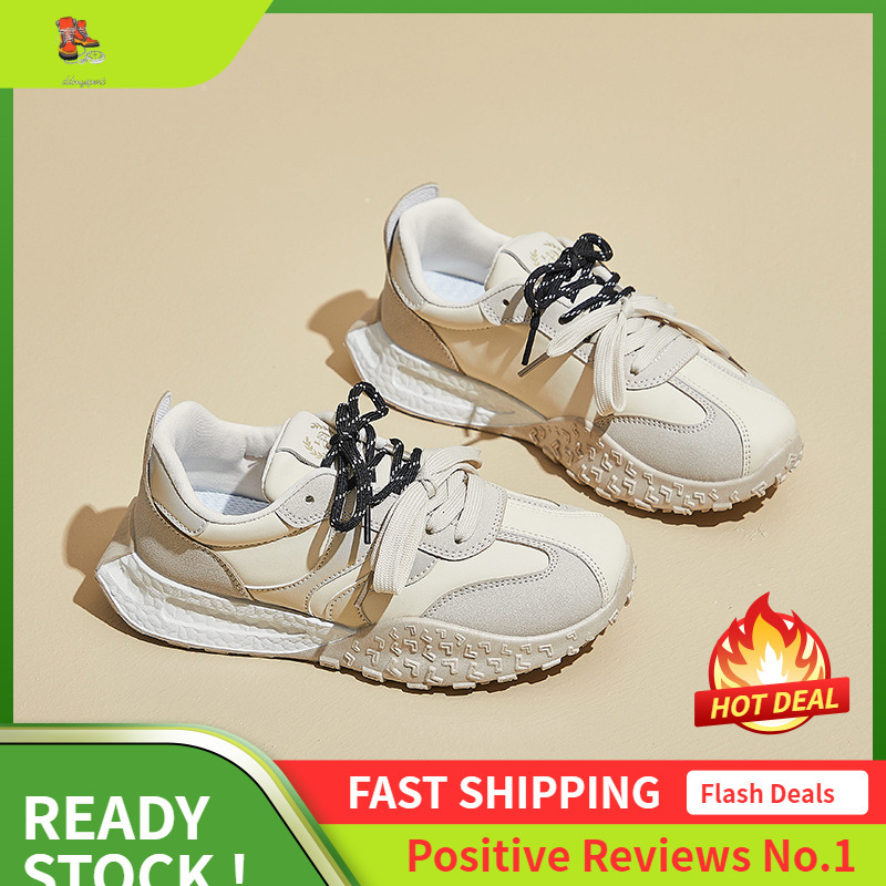 Ddmysports Ins Korean Version Forrest Gump Shoes Female Trend Autumn New Item Height Increasing Student Running Sports Leisure Street Shot Q OUTDOOR