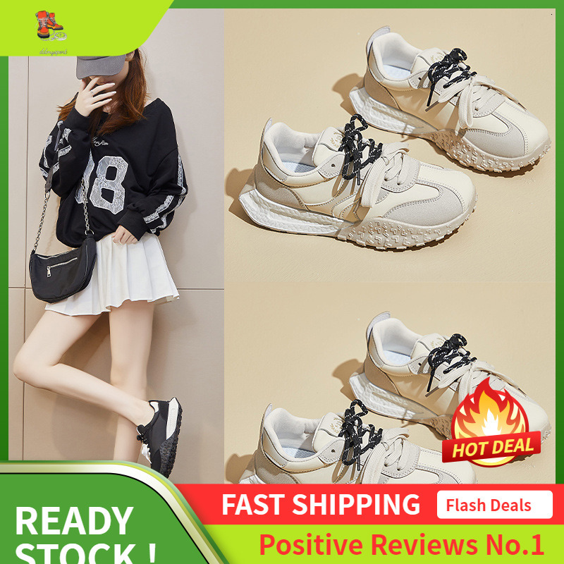 Ddmysports Ins Korean Version Forrest Gump Shoes Female Trend Autumn New Item Height Increasing Student Running Sports Leisure Street Shot Q OUTDOOR