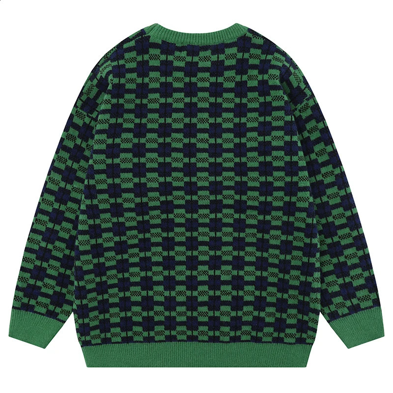 Autumn mens plain weave knitted jumper sweater hip-hop star letter knitted streetwear Harajuku fashion casual zipper knitted clothing 240829