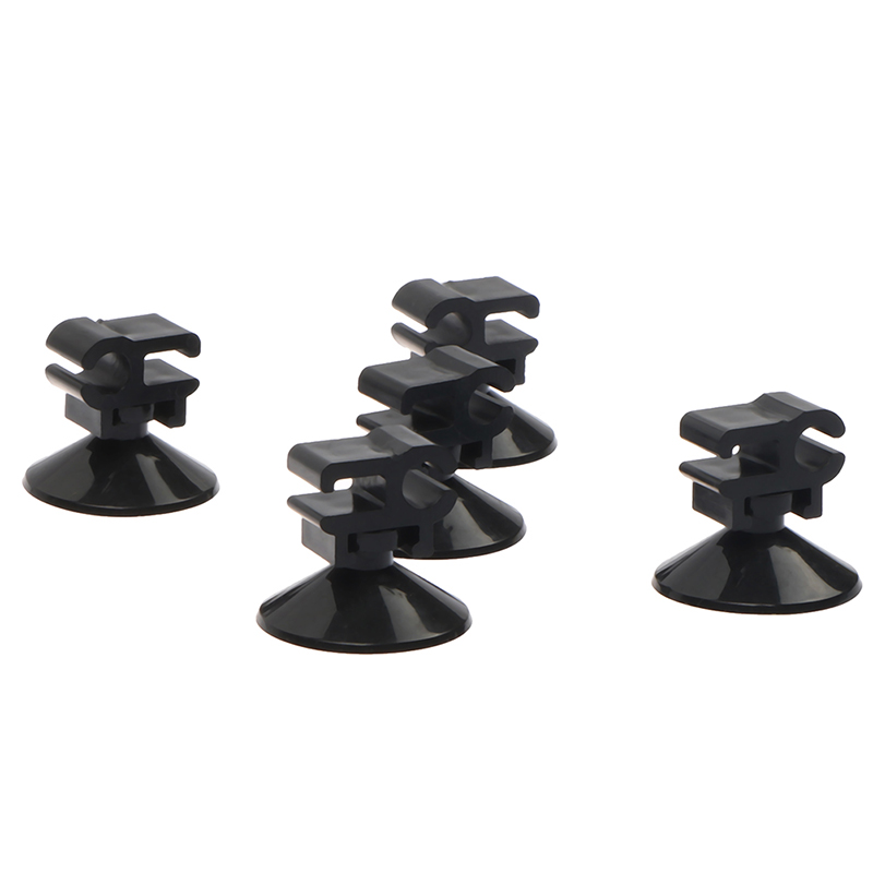 Multifunctional Aquarium Suction Cups 5Pcs Fish Tank Suction Cup Clip Holder For Airline Tube Oxygen Tube Air Pump Power Cord