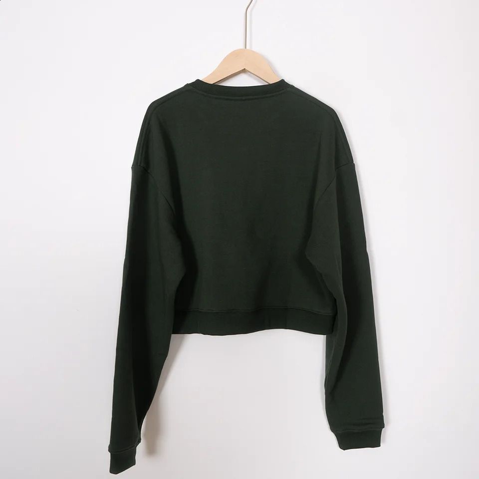 ZESSAM York Letter Graphic Print Sweatshirt Women Long Sleeve Sporty Female Pullover Vintage Casual Short Style Lady Top 240827