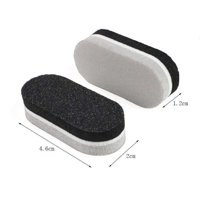 40/80Pcs mini nail sponge file buffer block buffer sanding machine file professional foot massage manual tool color nail file W240829