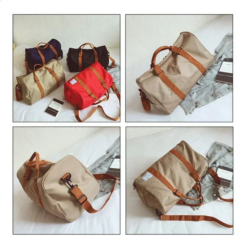 Casual Travel Bag Large Capacity Hand Luggage Travel Duffle Bags Mens Fintess Gym Bags Women Sports Yoga Bags Malas De Viagem 240829