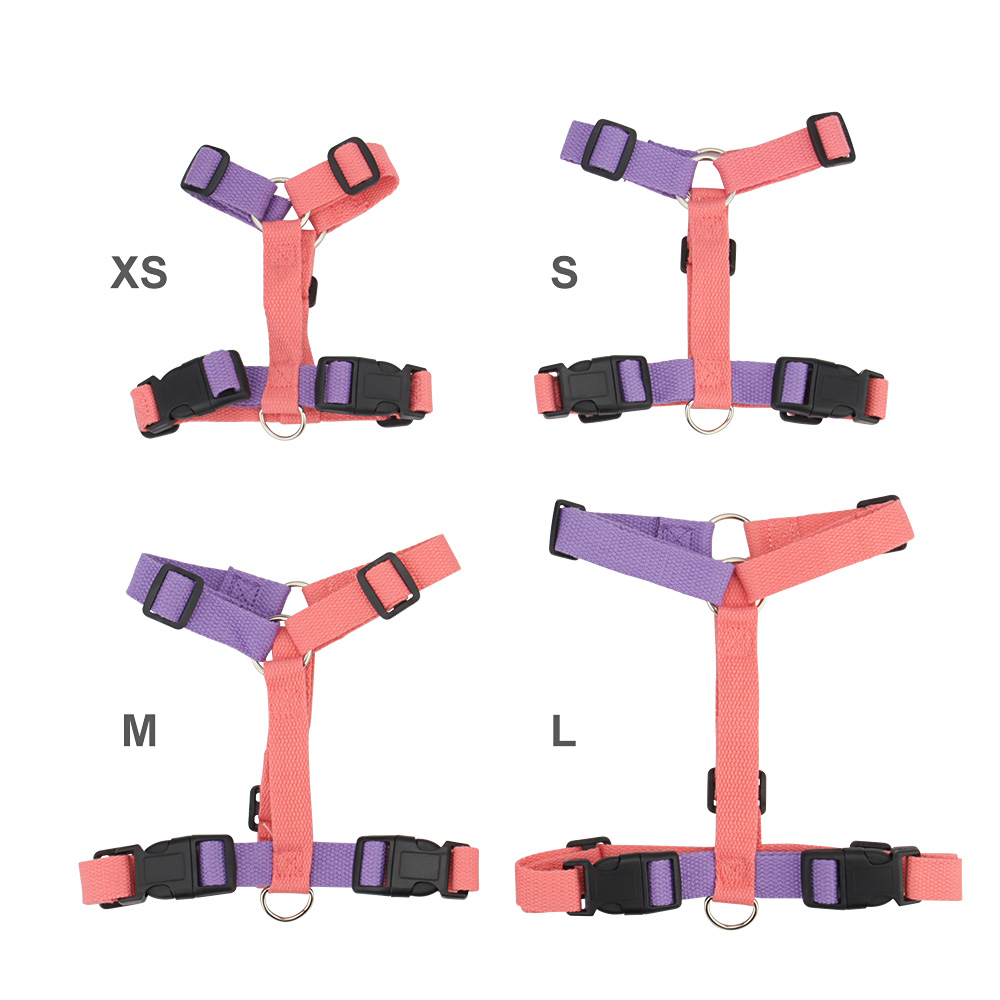 Step-in Dog Harness and Leash Set-No Pull Pet Adjustable Halter Harness with Leash Easy Walk Running Training for Small Dogs&cat